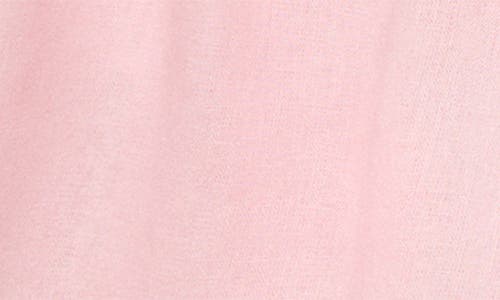 Mango Draped Waist Linen Blend Shorts In Pink