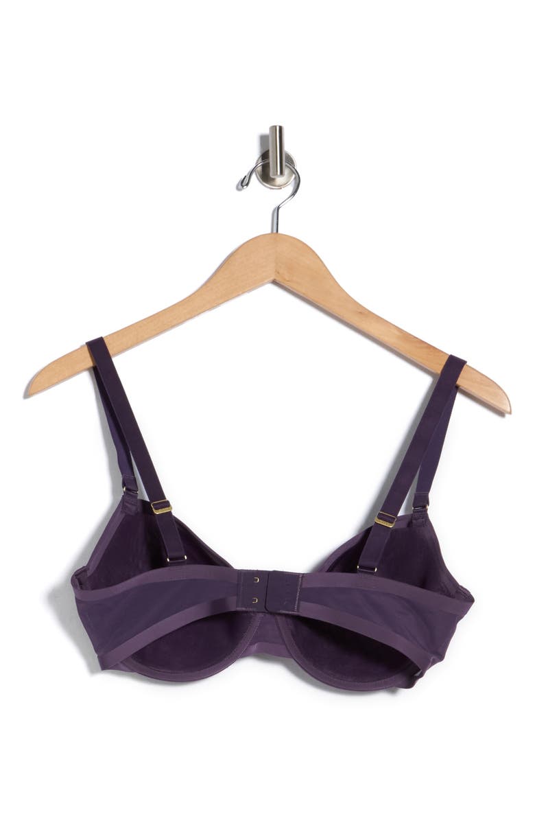 CUUP The Demi Underwire Spacer Bra, Alternate, color, Dusk Purple