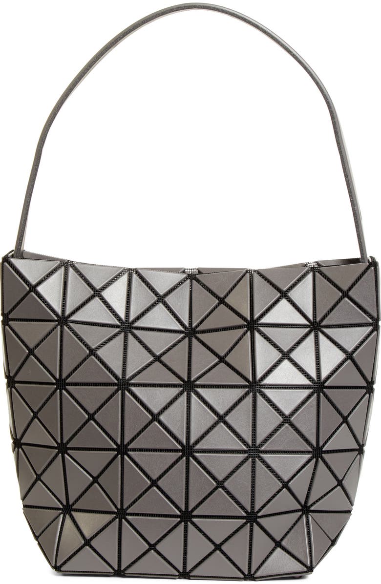 Bao Bao Issey Miyake Small Valley Hobo Bag, Main, color, Charcoal