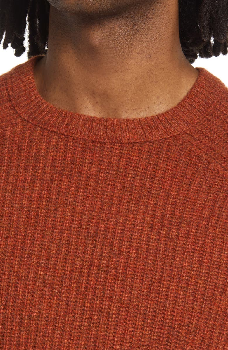 rag & bone Pierce Marled Cashmere Crewneck Sweater, Alternate, color, 