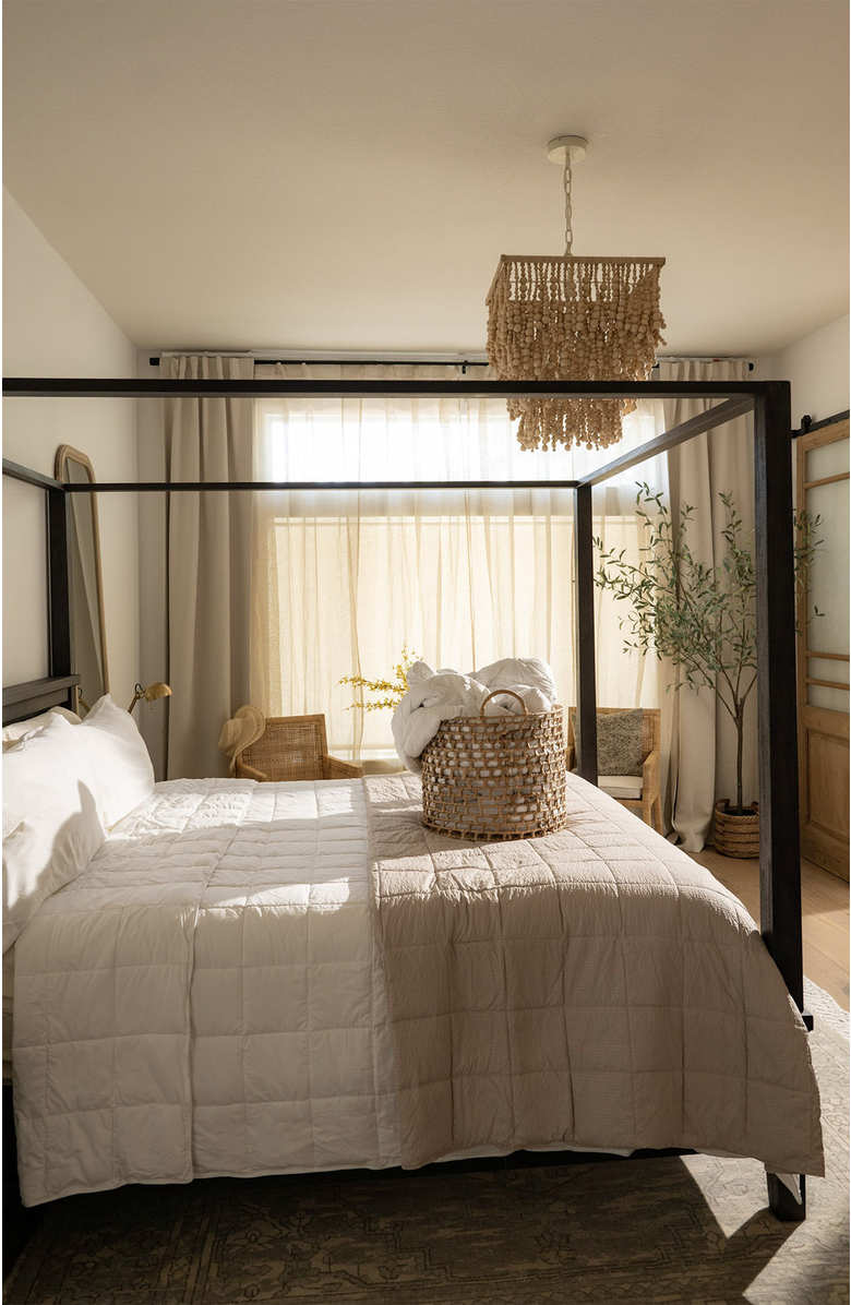 Slumber Cloud Lightweight Performance Cotton Comforter, Alternate, color, White