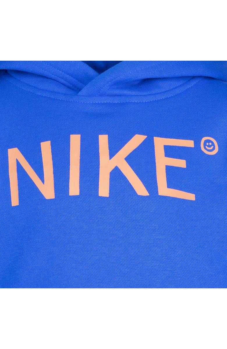 Nike Kids' Sportswear Swoosh Fleece Hoodie, Alternate, color, Light Photo Blue