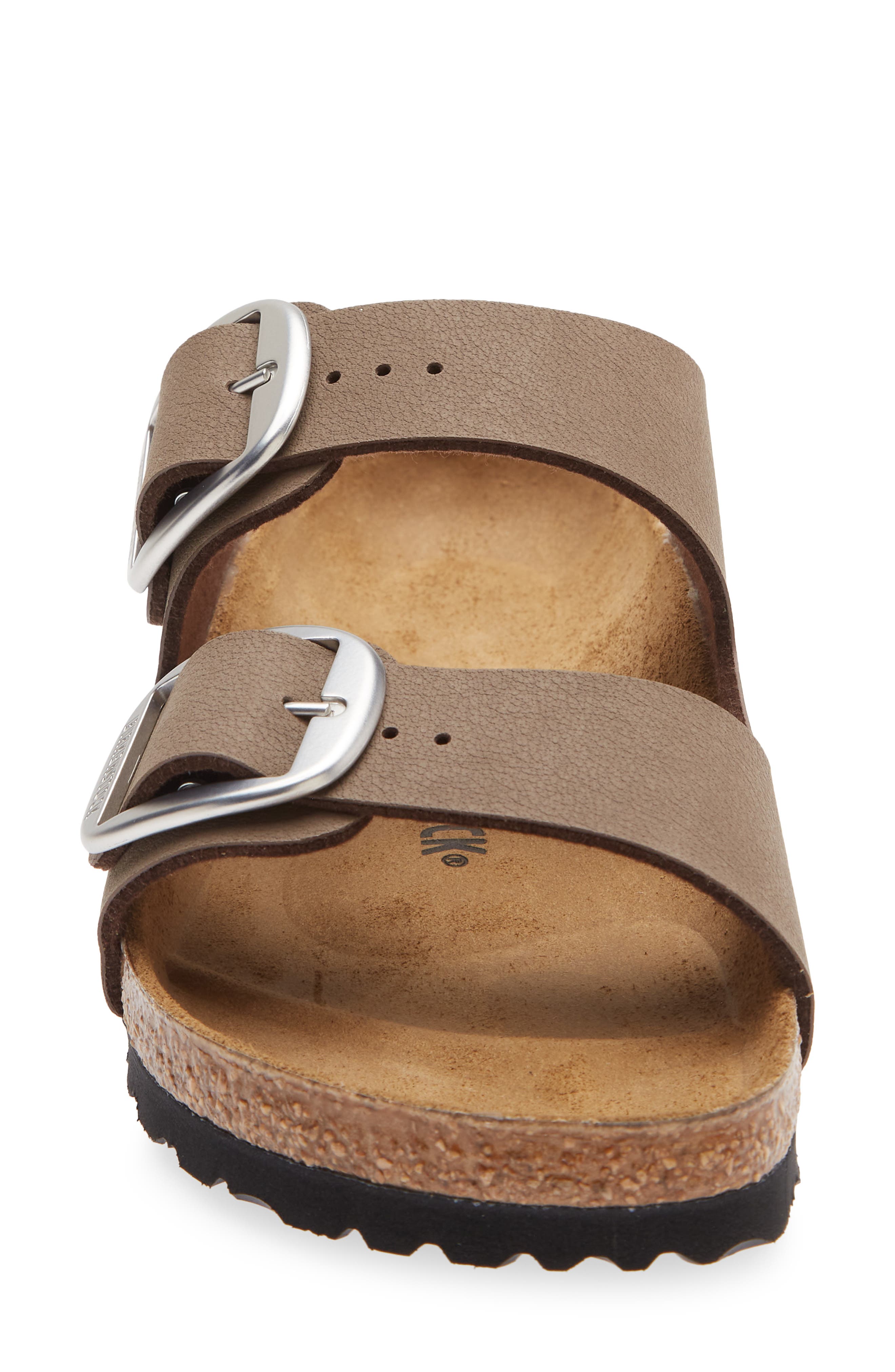 Arizona Big Buckle Slide Sandal, Alternate, color, MOCHA