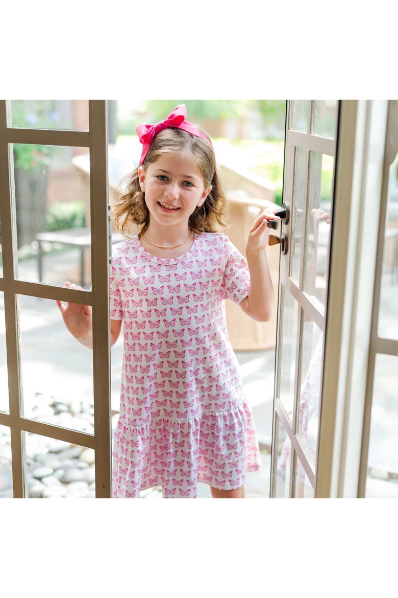 Lottie Girls' Dress, Alternate, color, Cartie Butterflies