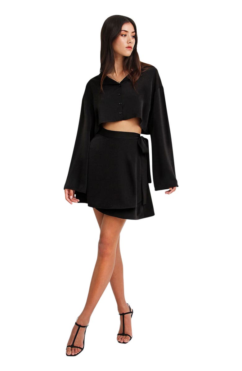 Belle & Bloom Before You Go Top, Main, color, Black