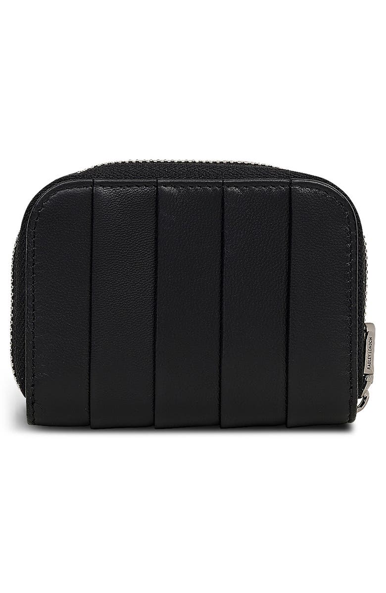 Radley Burton Way Quilted Zip Around Wallet, Alternate, color, Black