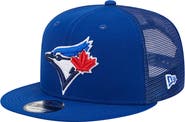 New Era Men's New Era Royal Toronto Blue Jays Team Color Trucker 9FIFTY Snapback Hat