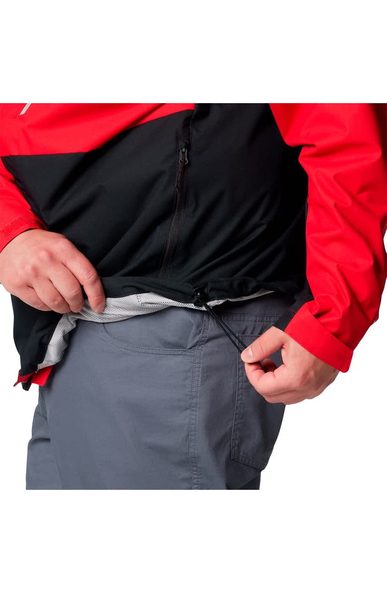 Columbia Men's Columbia  Scarlet Ohio State Buckeyes Big & Tall Field Bound Omni-Tech<sup>™</sup> Full-Zip Jacket, Alternate, color, Scarlet