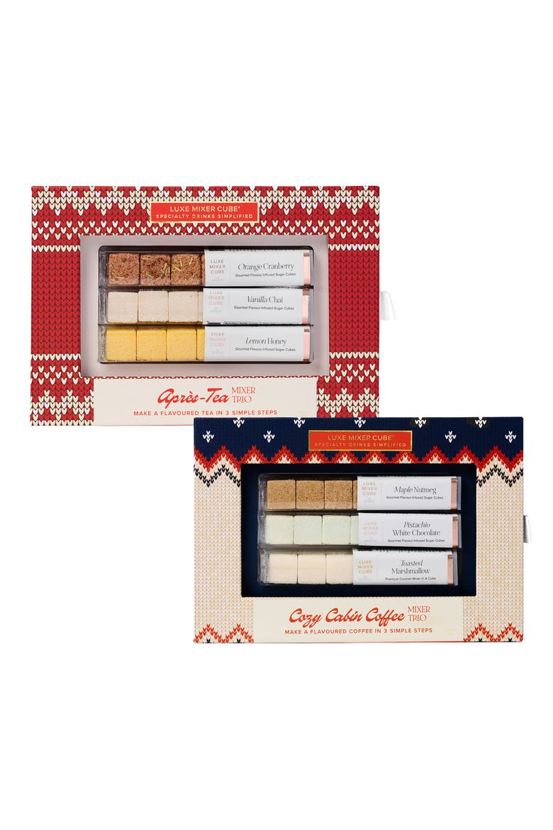 Aprés Ski Cozy Sips Tea & Coffee Mixer Gift Set, Main, color, MULTI