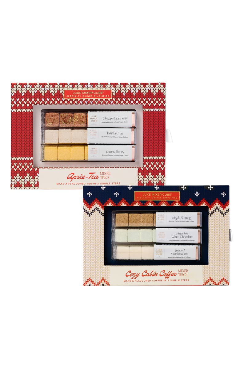 Teaspressa Aprés Ski Cozy Sips Tea & Coffee Mixer Gift Set, Main, color, Multi