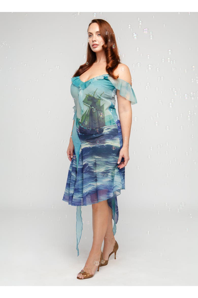 Isla Dress, Alternate, color, Wreckage