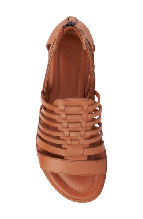Vintage Foundry Keira Woven Flat Sandal