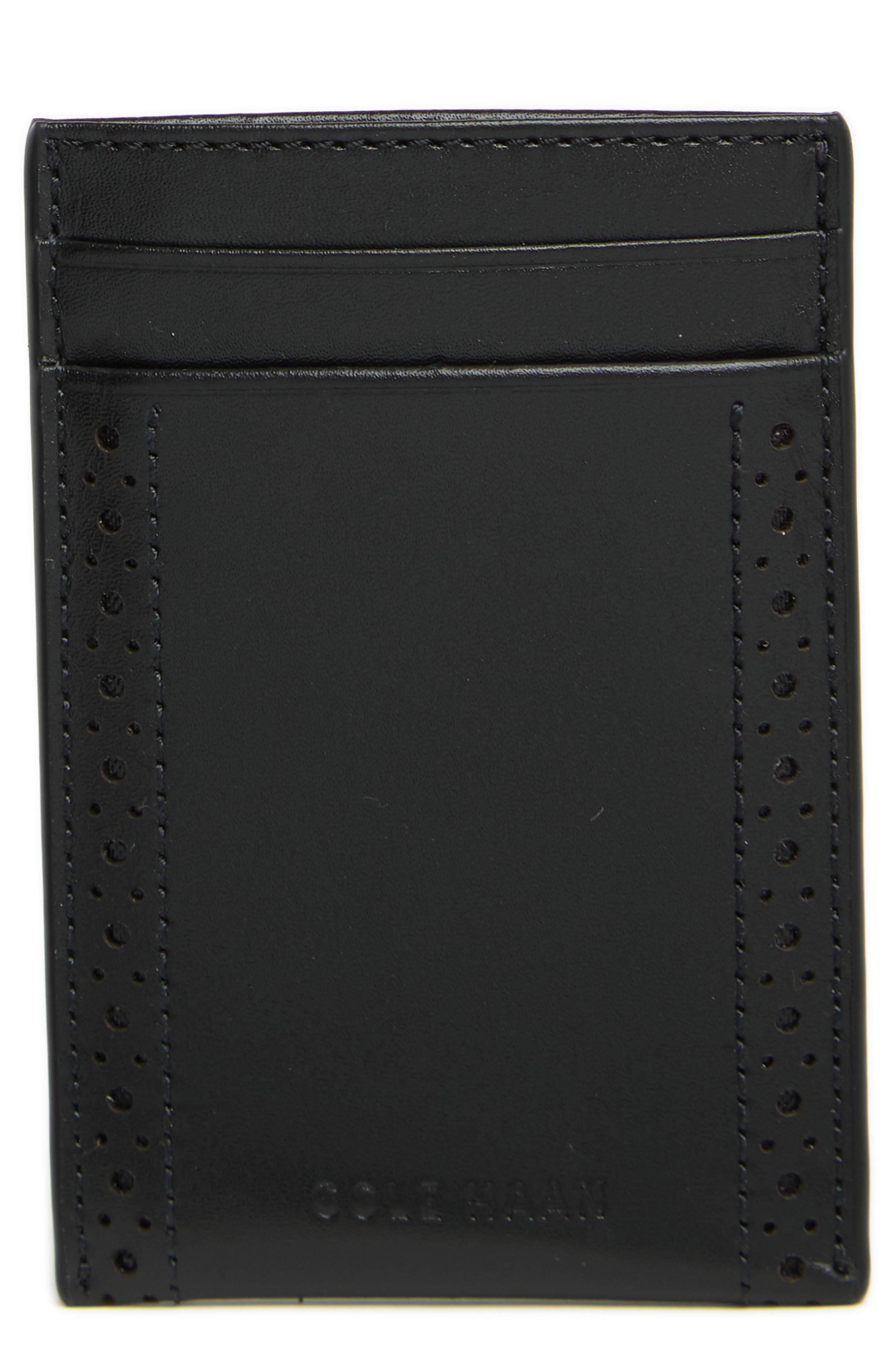 Cole Haan Brogue Card Case