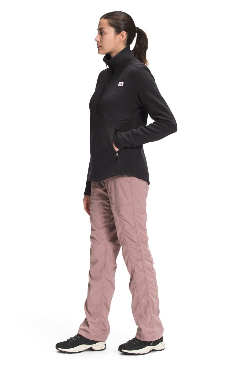 The North Face Crescent Quarter Zip Fleece Pullover Sweatshirt, Alternate, color,