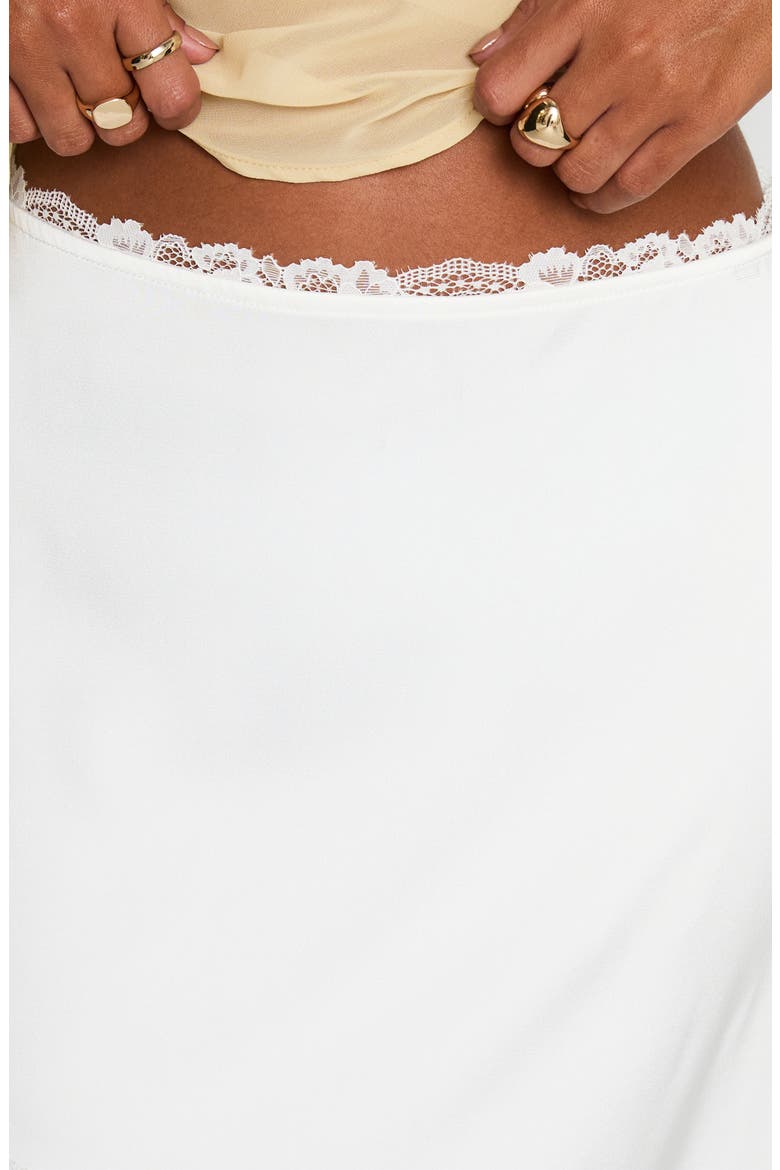 Castelli Lace Maxi Skirt, Alternate, color, WHITE