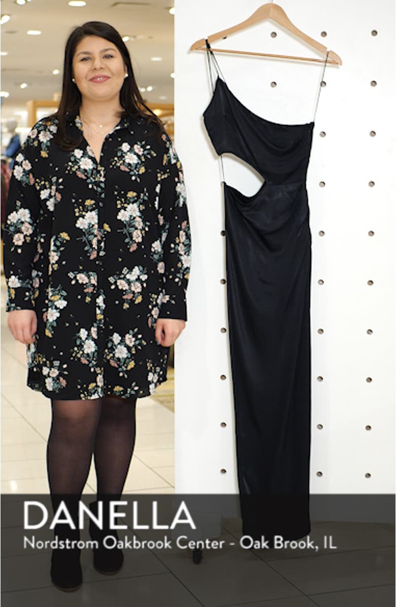 Super Split Satin Maxi Dress, sales video thumbnail