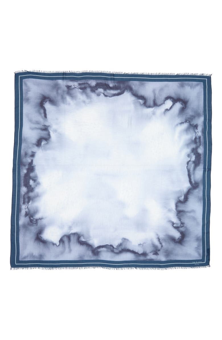 rag & bone Harlow Tie Dye Scarf, Alternate, color, Blumulti