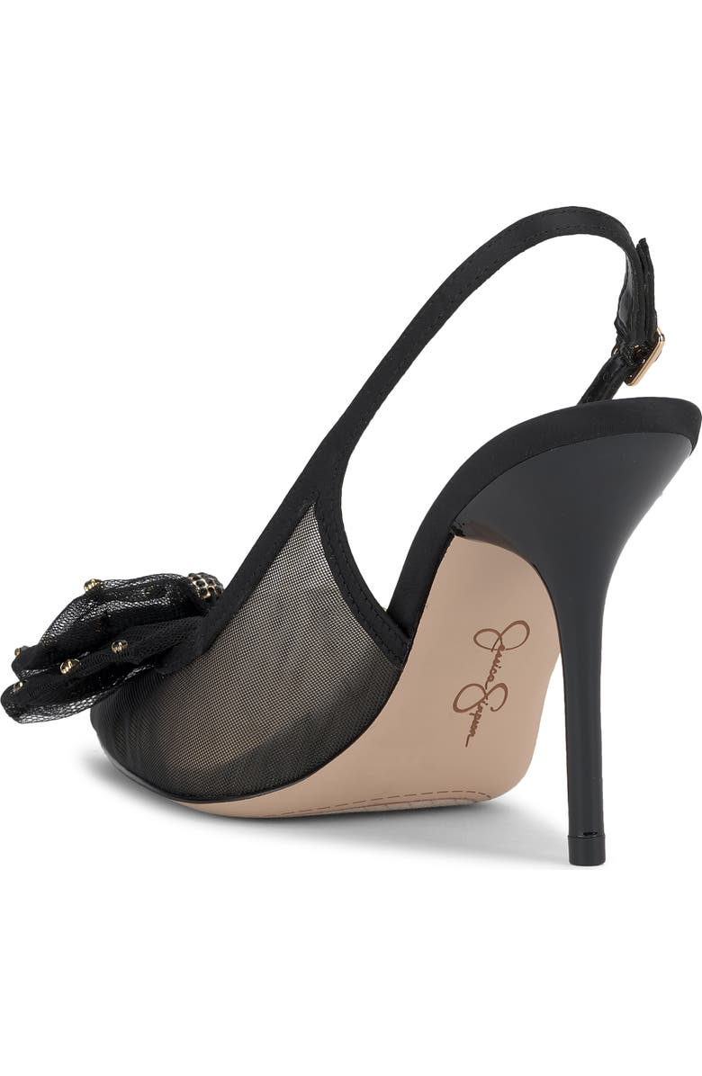 Jessica Simpson Lavilra Slingback Pointed Toe Pump, Alternate, color, Black