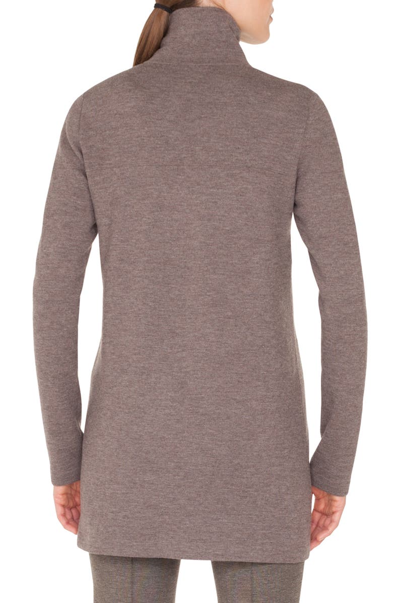 Akris punto Long Knit Cardigan, Alternate, color, 