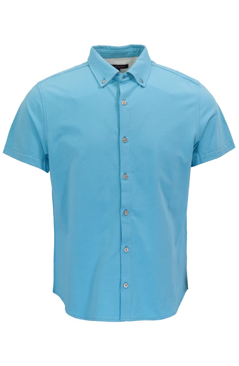 Lords of Harlech Mens Knit Shirt, Alternate, color, Teal