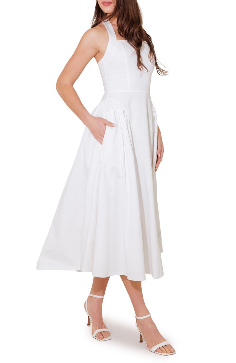 FREEMARKET Cotton Midi Sundress, Alternate, color, 