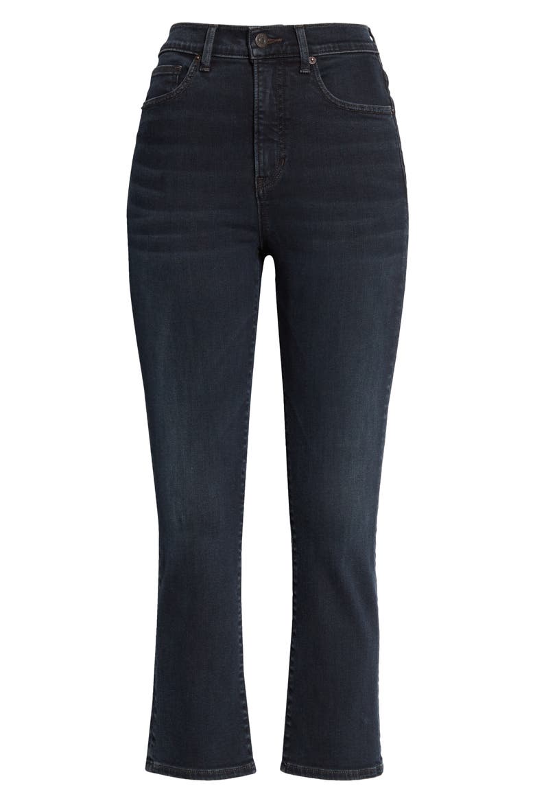 Carly High Waist Kick Flare Jeans, Alternate, color, DARK INK