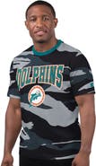 STARTER Men's Starter Camo/Gray Miami Dolphins Thursday Night Gridiron Classics Vintage Logo T-Shirt