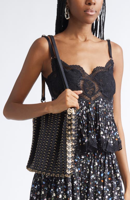 Rabanne Iconic 1969 Leather Shoulder Bag In Multi