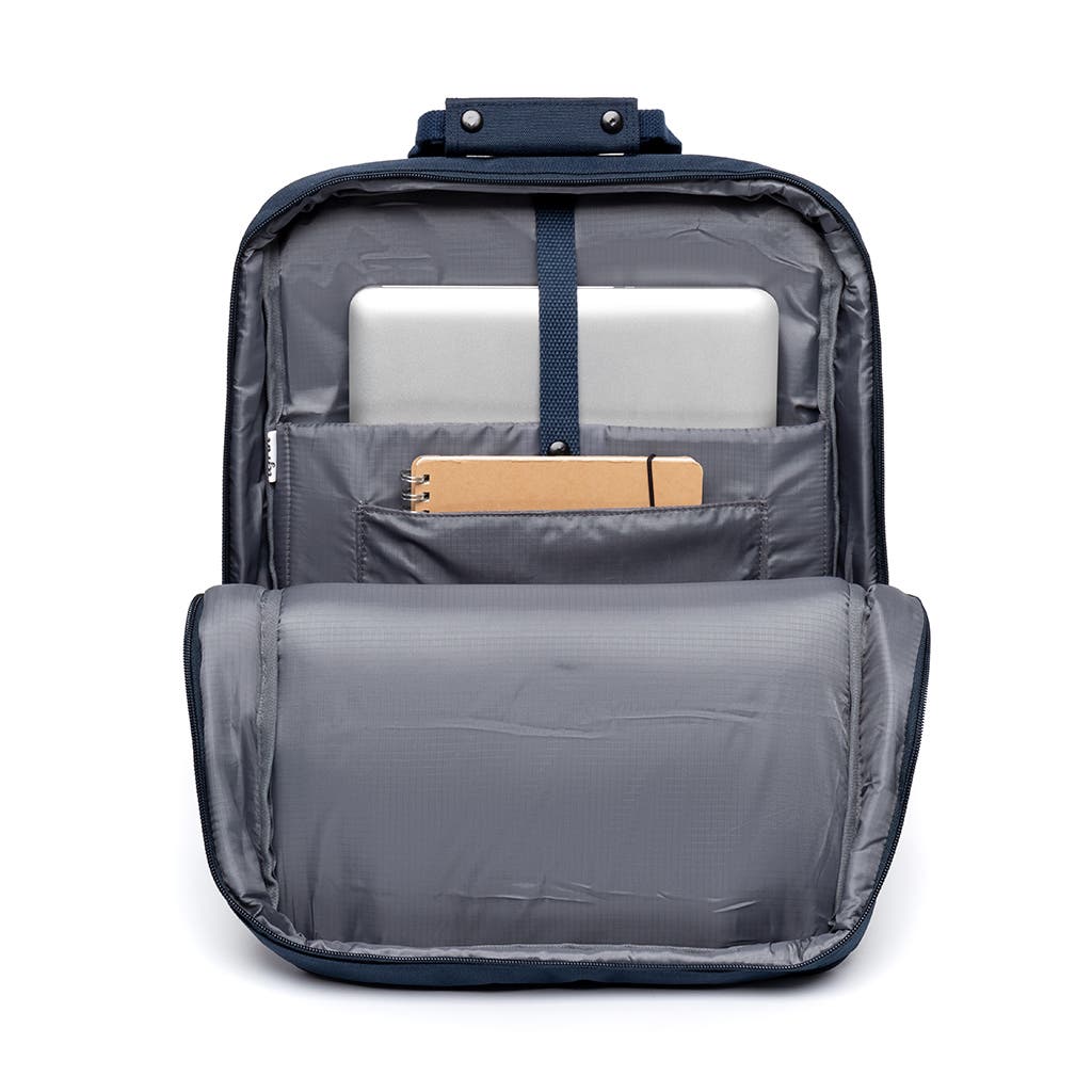 Daily 15" Backpack, Alternate, color, NAVY