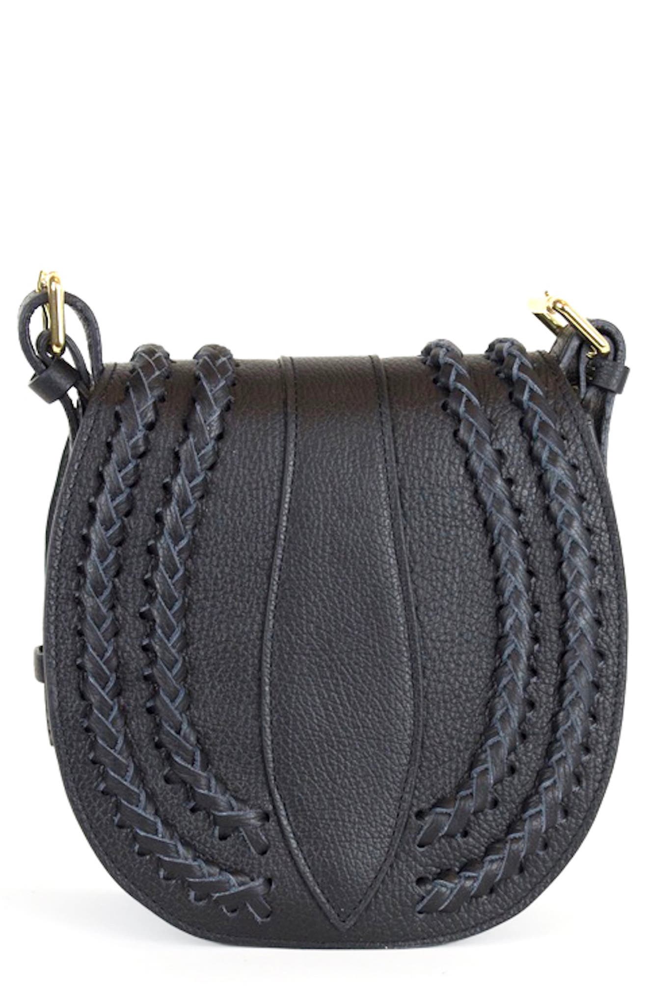 Persaman New York Daisy Braided Crossbody Bag
