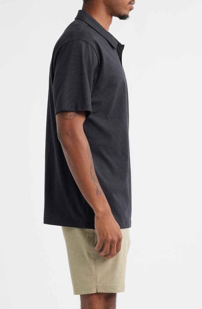 Rip Curl Easy as Relaxed Polo, Alternate, color, Black