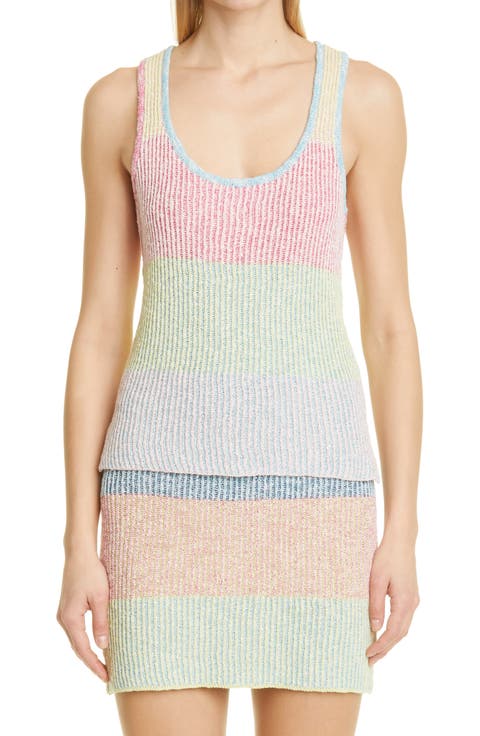 Two-Tone Tweed Tank (Nordstrom Exclusive)