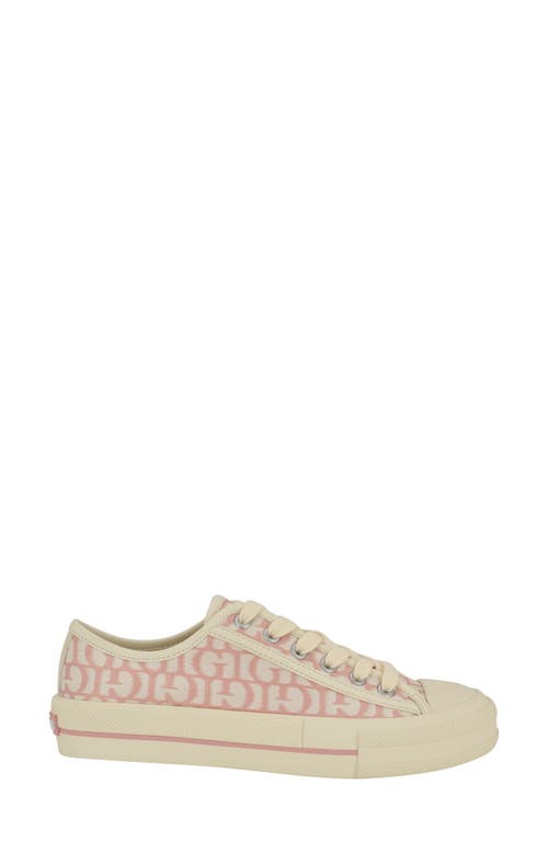 Guess Carey Sneaker In Medium Pink