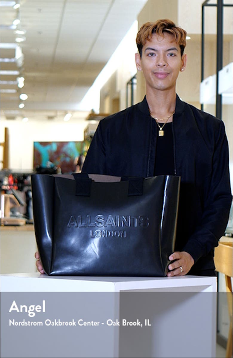 Izzy Leather Tote, sales video thumbnail