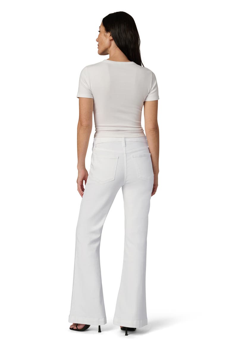 The Molly High Waist Flare Trouser Jeans, Alternate, color, WHITE