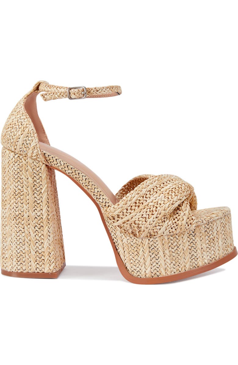 AZALEA WANG Clary Platform Sandal, Alternate, color,