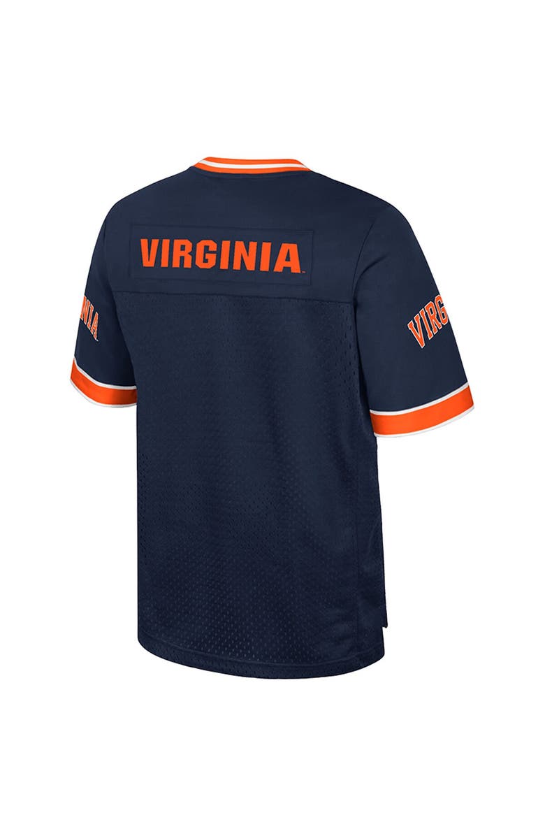 COLOSSEUM Men's Colosseum  Navy Virginia Cavaliers Nothing But The Hits Football Jersey, Alternate, color, 