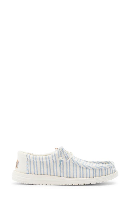 Hey Dude Wally Resort Slip-on Sneaker In Blue