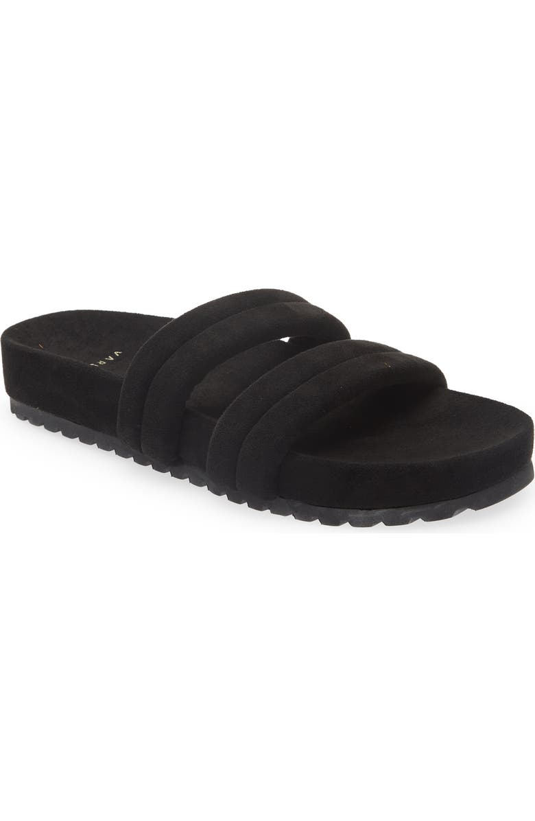 Varley Giles Quilted Slide Sandal, Main, color,