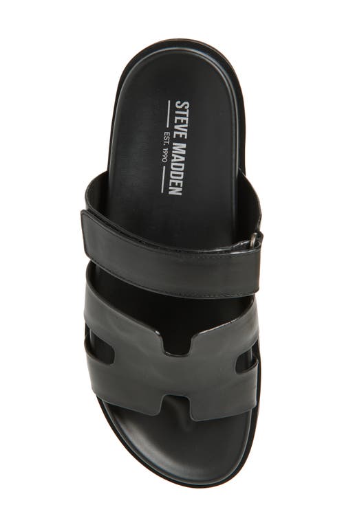 Steve Madden Maiven Slide Sandal In Black
