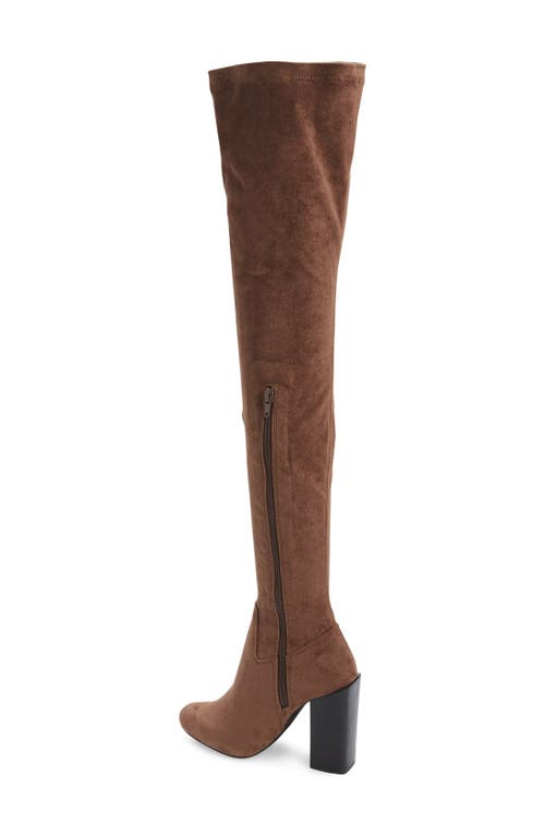 Jeffrey Campbell Jeffrey Campbell 'perouze' Over The Knee Boot In Brown
