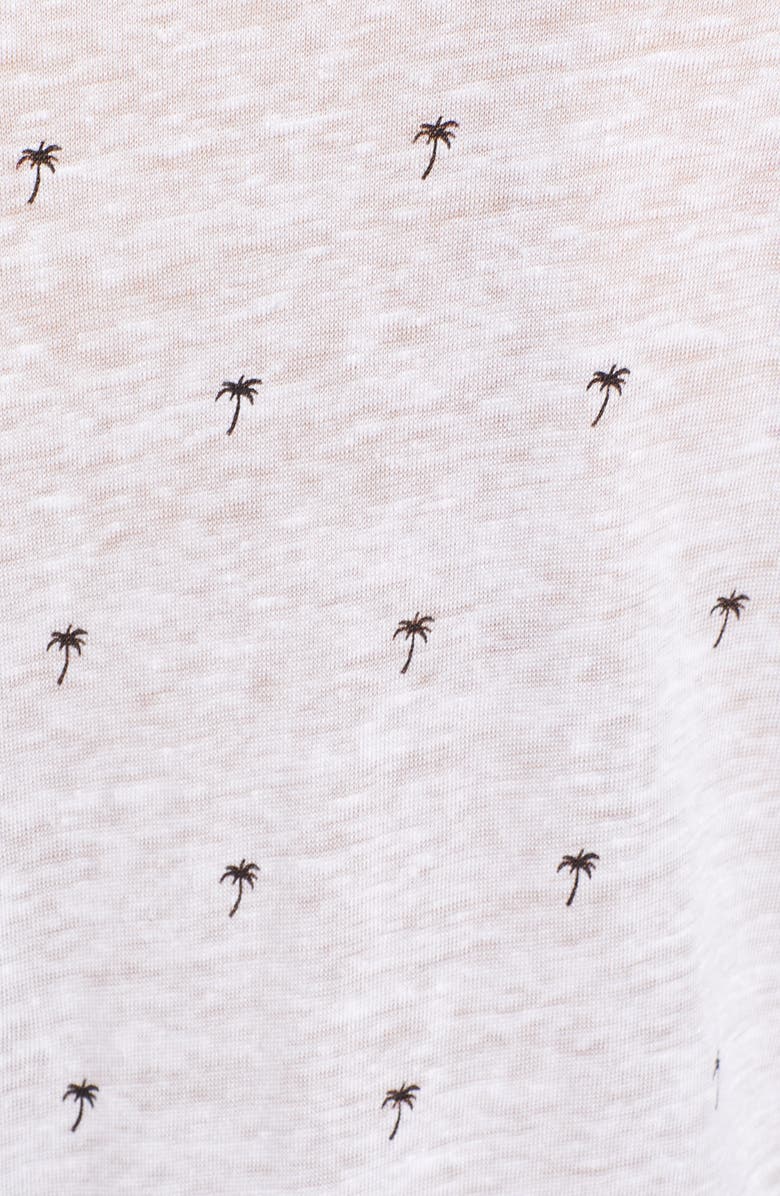 Rails Luna Tee, Alternate, color, White Mini Palms