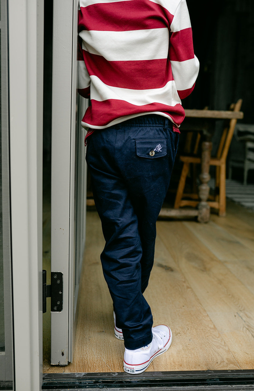 Little Paper Kids Theodore Pant In Blue