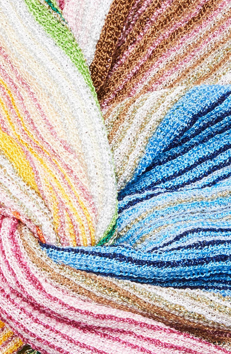 Missoni Knit Head Wrap, Alternate, color, 0001 White Multi