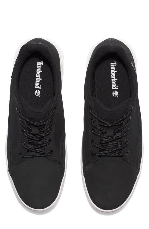 Timberland Allston Sneaker In Black Nubuck