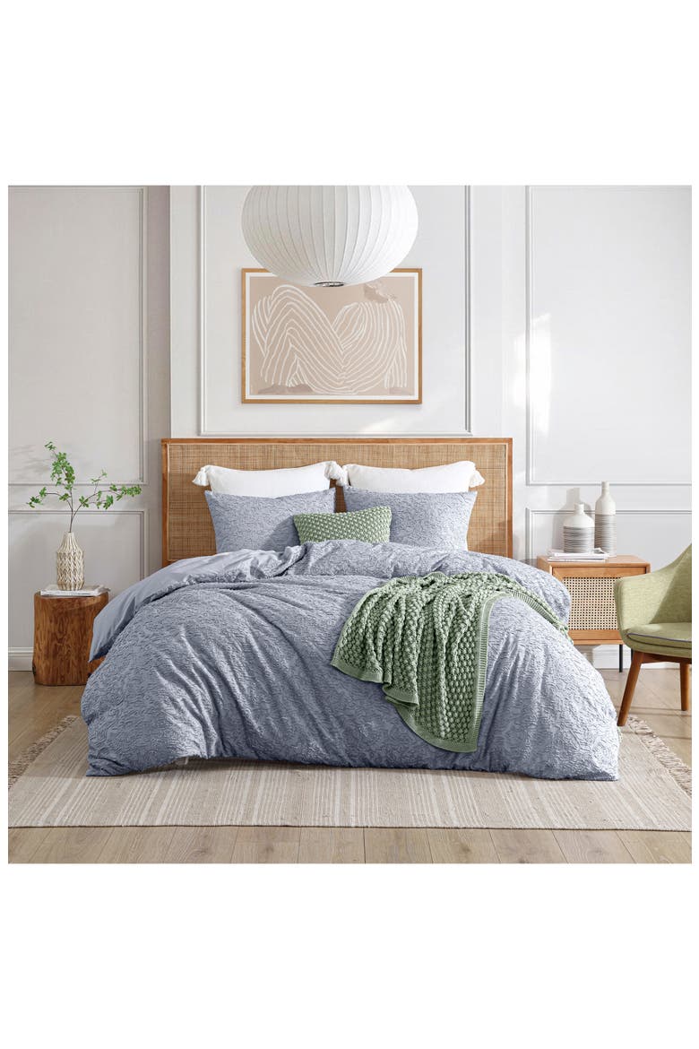 Floral Cutwork Comforter & Shams Set, Alternate, color, LILAC