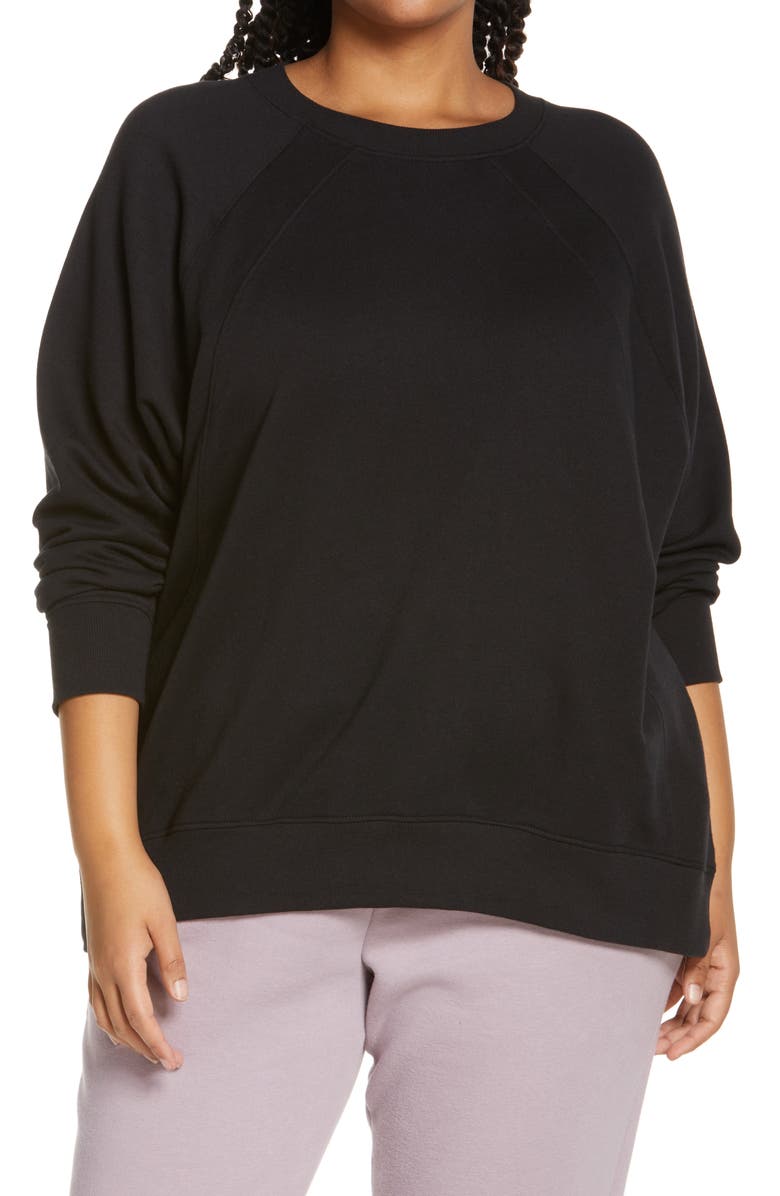 Zella Drew Crewneck Sweatshirt, Main, color, 