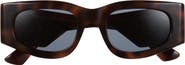 Gucci 51mm Rectangle Sunglasses
