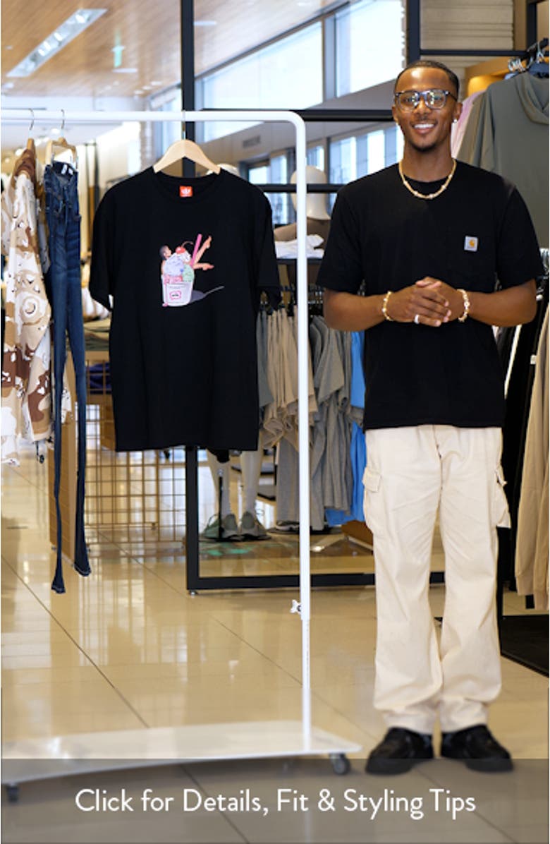 Pin-Up Graphic T-Shirt, sales video thumbnail