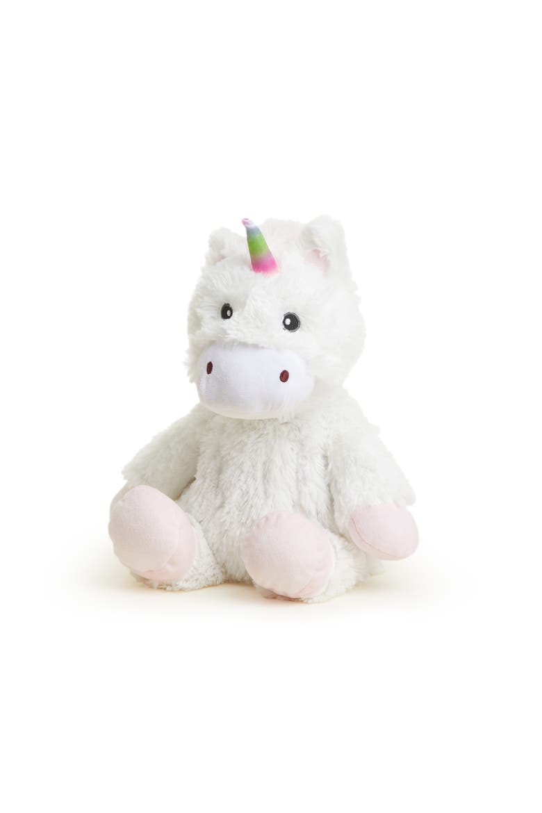 Unicorn Plush Toy, Main, color, White